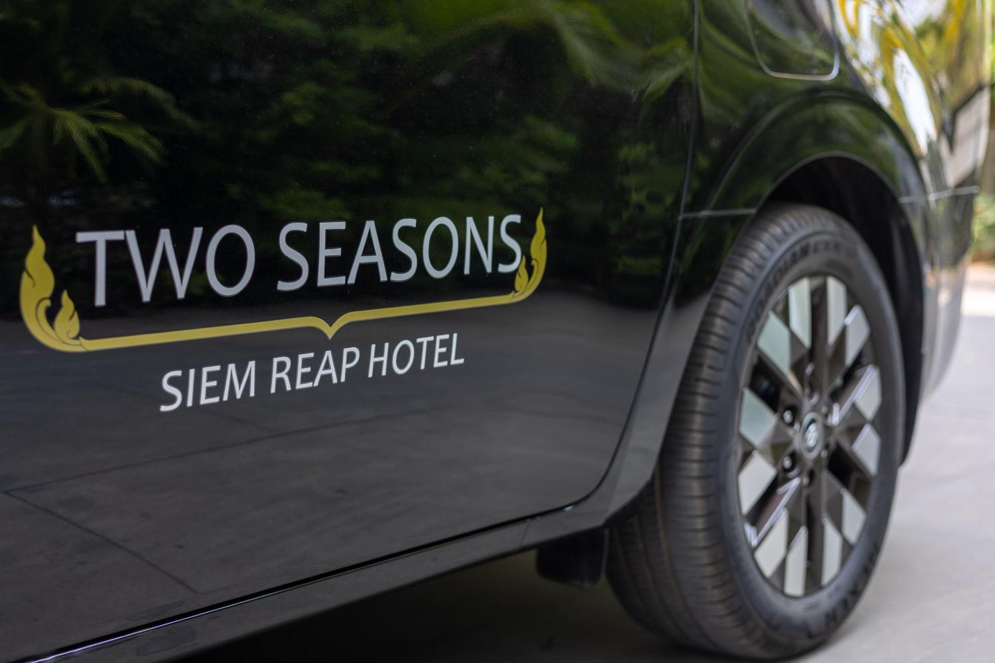 Two Seasons Siem Reap Hotel Экстерьер фото Two Seasons Hotel logo
